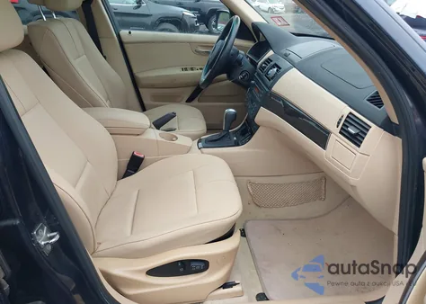 2008 BMW X3 3.0Si from USA, damaged, VIN WBXPC93498WJ13806